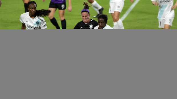 Gotham F.C. plays against Orlando Pride